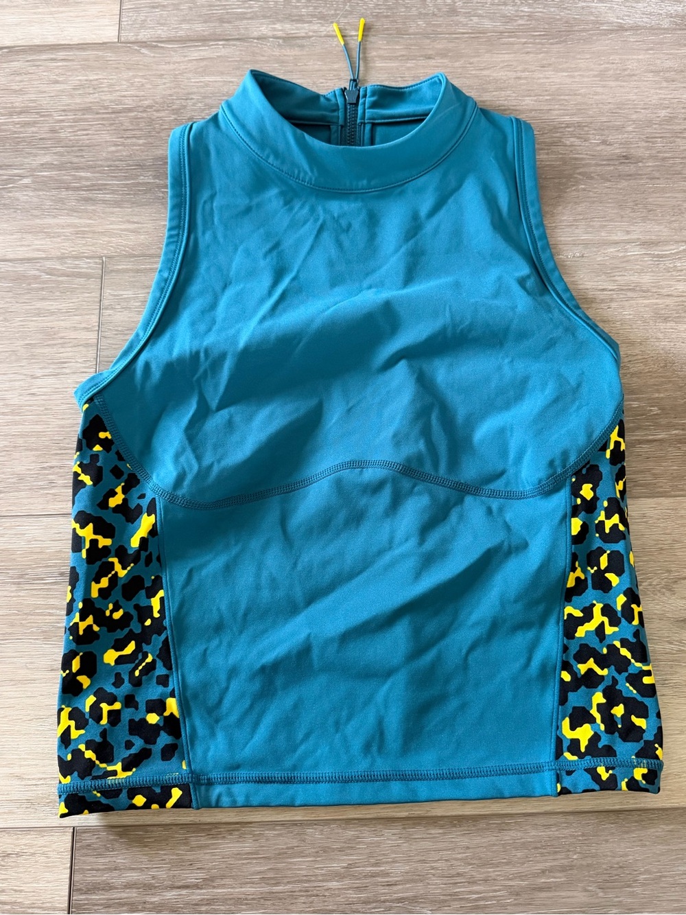 Sweaty Betty Power Zip Back Crop Tank - Size Small